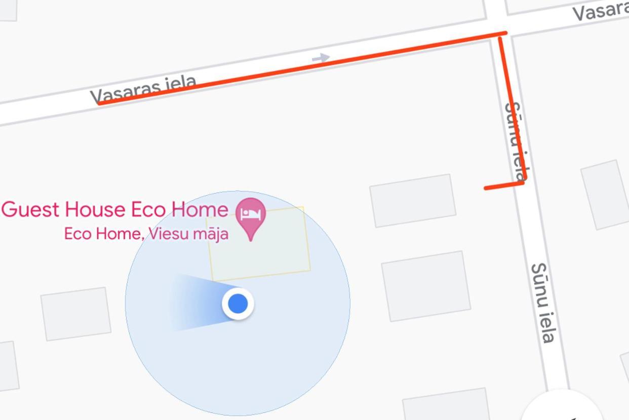 Guest House Eco Home Jūrkalne المظهر الخارجي الصورة